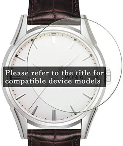 Synvy [3 Pack] מגן מסך, התואם ל- Blancpain 6223-2987-55B סרט TPU SmartWatch Smart Watch מגני (לא מזכוכית מזג]